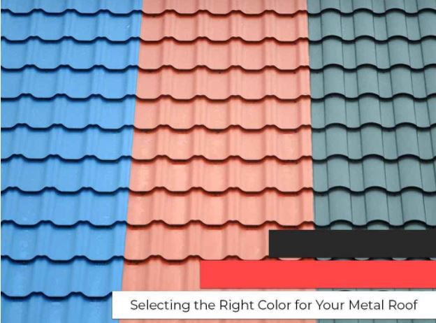 Selecting The Right Color For Your Metal Roof